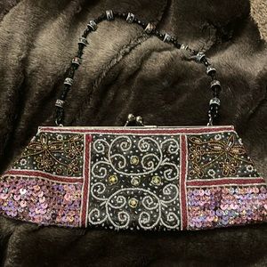Vintage Sequin evening bag